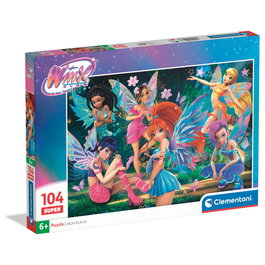 Clementoni Puzzle Winx 104 Piezas 38x27cm