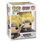 Funko Figura Vinilo Boruto 1035 NARUTO - Figura de 9 cm que representa a Boruto, el hijo de Naruto en pose de combate y brillando en la oscuridad.