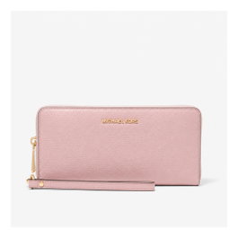 Michael Kors 35T7GTVE7L-POWDER-BLUSH Cartera Jet Set Travel Rosa en Lona