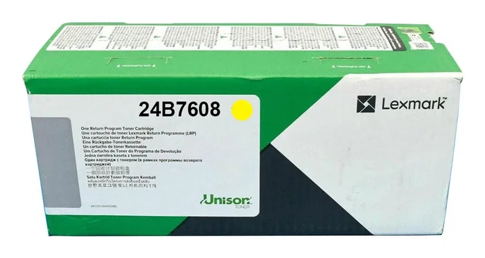 Lexmark Cartucho de Tóner 24B7608 Amarillo