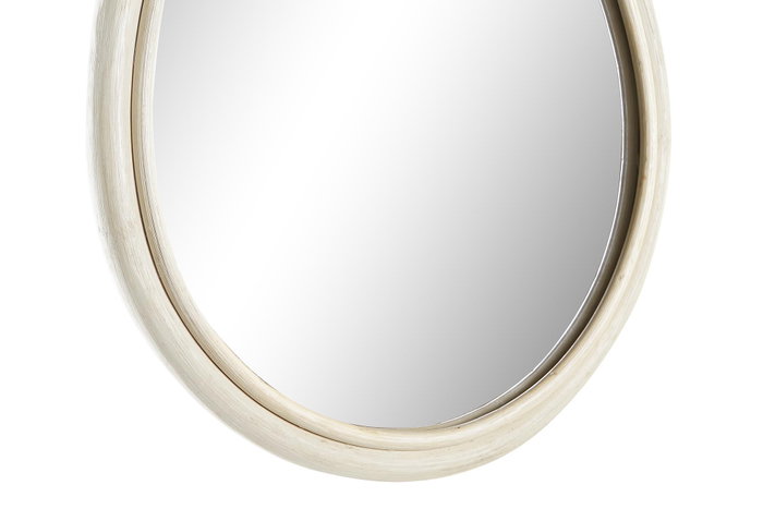 DKD Home Decor Espejo de Bambú Natural 29x5x57 cm