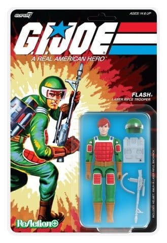 Super7 GI Joe Figura ReAction+ Wave 07 Flash (Comic) 10 cm Super7 GI Joe Figura ReAction+ Wave 07 Flash (Comic) 10 cm