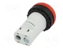 EATON ELECTRIC Lámpara de control RMQ-Titan roja de 22mm