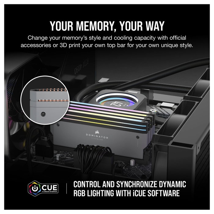 Corsair CMP64GX5M2B6000Z30 Memoria RAM DDR5 64GB (2x32GB) 6000MHz CL30 para PC con RGB Corsair CMP64GX5M2B6000Z30 Memoria RAM DDR5 64GB (2x32GB) 6000MHz CL30 para PC con RGB