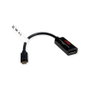 ROLINE Adaptador de gráficos USB Tipo C a DisplayPort 11.04.5957-10, Negro