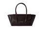 Lucky Bees Camille - Brown Bolso de Hombro Marrón Cuero de Polivinilo 45x16x16 cm