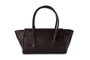 Lucky Bees Camille - Brown Bolso de Hombro Marrón Cuero de Polivinilo 45x16x16 cm
