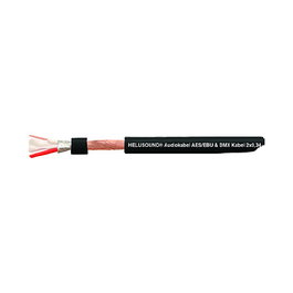 Helukabel HELU LIGHT DMX Leitung 2x0,34 negro