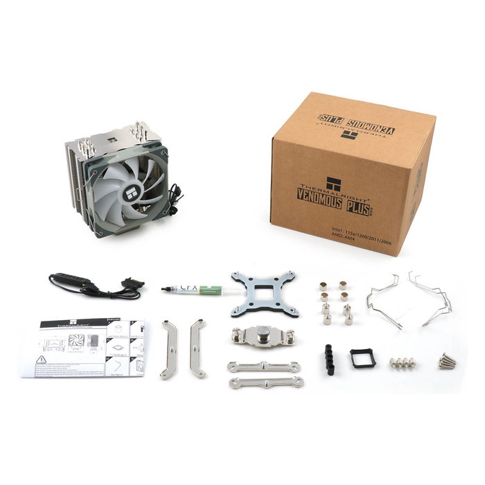 Thermalright Venomous Plus Refrigerador de Aire 115x/1200/20xx/AM4/AM5