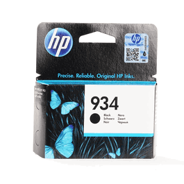 HP Tinta 934 / C2P19AE Negro, Cartucho de Tinta Original para Impresoras HP