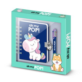 Karactermania Pack de Diario A5 y Bolígrafo Sweety Multicolor