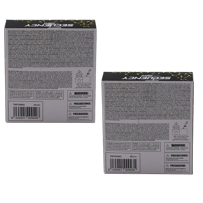 Tachan Display Juegos de Memoria de Bolsillo 2 Modelos 24 Uds +3 Años