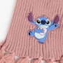Cerdá Conjunto de Gorro y Bufanda Stitch Disney Rosa