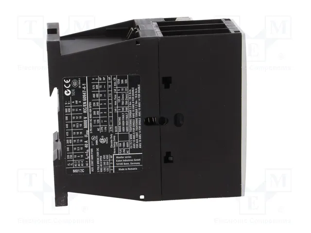 EATON ELECTRIC Contactor DILM17 3-polar 17A 24VAC
