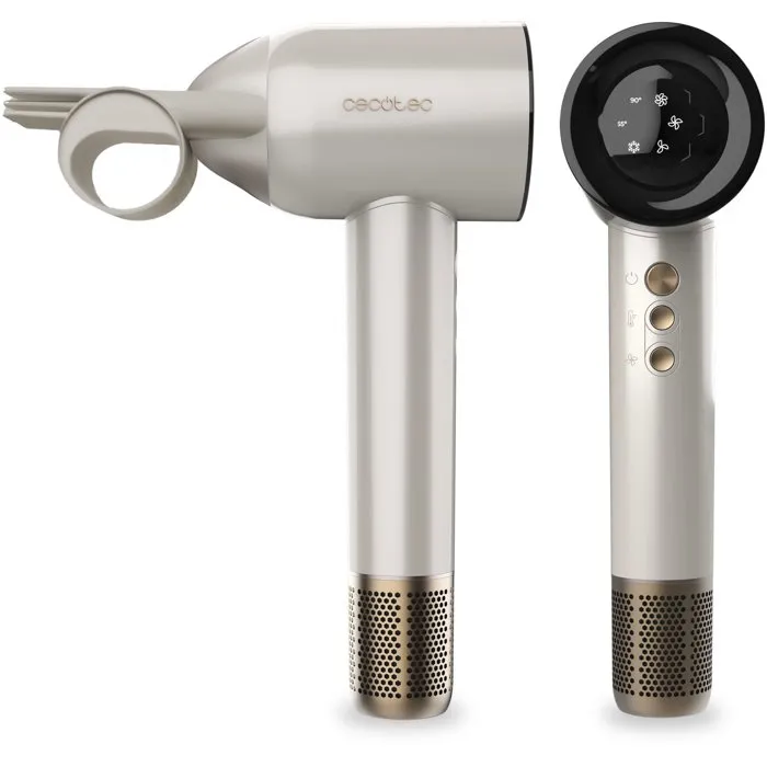 Cecotec DryGlam Waves Champagne Secador de Pelo 1600 W AAATF40799
