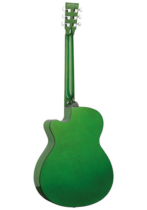 Guitarra Acústica Tanglewood Azure Super Folk Verde Guitarra Acústica Tanglewood Azure Super Folk Verde