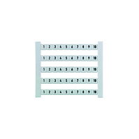 Weidmüller DEK 5 FW 51-100 Tarjeta de marcadores de terminales 5x5 mm Blanco
