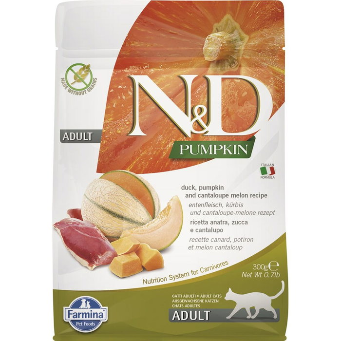 Farmina N&D Cat Pato y Calabaza 300g
