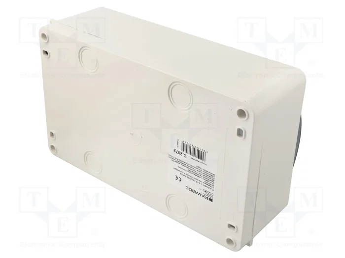 PAWBOL Carcasa para Aparatos Modulares de 12 Módulos, Blanco