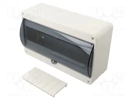 PAWBOL Carcasa para Aparatos Modulares de 12 Módulos, Blanco