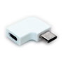 ROLINE Adaptador USB 3.2 Gen 2 Tipo C Macho a Hembra, Blanco, Velocidad 10 Gbit/s, 12.03.2996