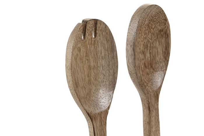 DKD Home Decor Set de 2 Utensilios de Mango Lacado Verde National Green DKD Home Decor Set de 2 Utensilios de Mango Lacado Verde National Green