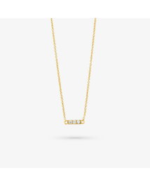 Radiant Collar Multi piedras Gold BASICS Dorado