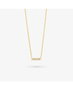 Radiant Collar Multi piedras Gold BASICS Dorado