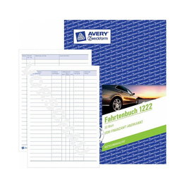 AVERY Zweckform Libro de registro para vehículos de pasajeros con liquidación anual 1222