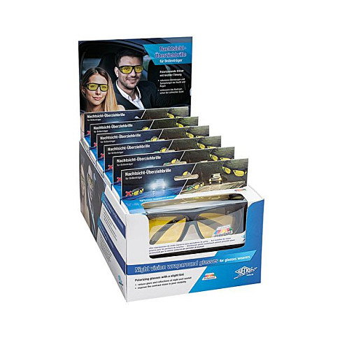 WEDO Gafas de visión nocturna tipo sobregafas Polarized amarillo sw