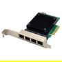 Digitus Tarjeta de Red Ethernet 4 Puertos PCI Express 2.5 Gigabit RTL8125B, Chipset Realtek, 10000 Mbit/s, Interno para PC y Servidor