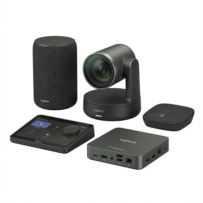 Logitech Medium Room con TAP, Rally y Google Meet Compute Logitech Medium Room con TAP, Rally y Google Meet Compute