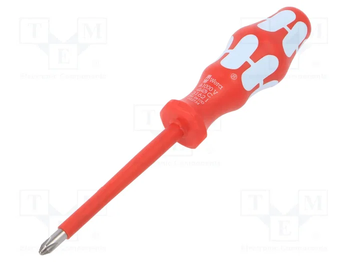 WERA Destornillador aislado Phillips PH2 de 100 mm WERA Destornillador aislado Phillips PH2 de 100 mm