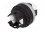 Eaton M22-WRK Interruptor de palanca acodillada de 2 posiciones negro