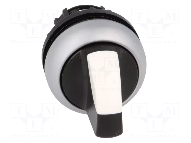 Eaton M22-WRK Interruptor de palanca acodillada de 2 posiciones negro