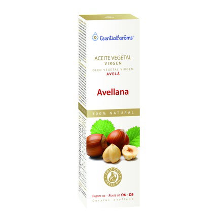 ESENTIAL AROMS Aceite Vegetal Virgen de Avellana 100ml
