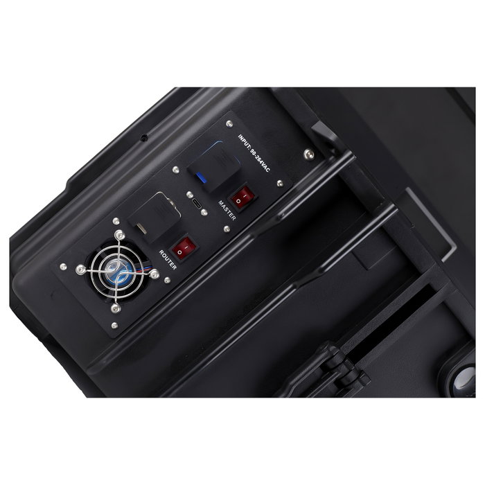 DEQSTER KT16S Maletín de carga para 16 iPads o tabletas, USB-C, Negro DEQSTER KT16S Maletín de carga para 16 iPads o tabletas, USB-C, Negro