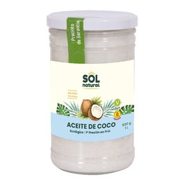 SOLNATURAL Aceite de Coco Virgen Extra BIO 1l.