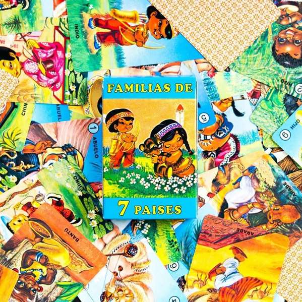 Fournier Baraja Infantil Familia 7 Países