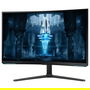 Samsung LS32BG850NPX Monitor Gaming 32 Pulgadas, 4K UHD, Mini-LED, Quantum HDR 2000, 240Hz, 1ms, Curvo 1000R, Freesync Premium Pro, G-Sync Compatible, Blanco