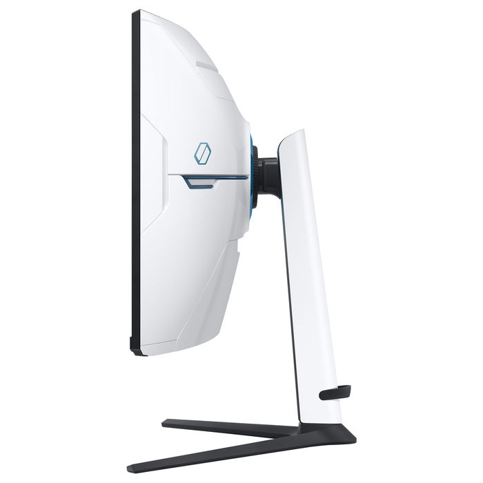 Samsung LS32BG850NPX Monitor Gaming 32 Pulgadas, 4K UHD, Mini-LED, Quantum HDR 2000, 240Hz, 1ms, Curvo 1000R, Freesync Premium Pro, G-Sync Compatible, Blanco