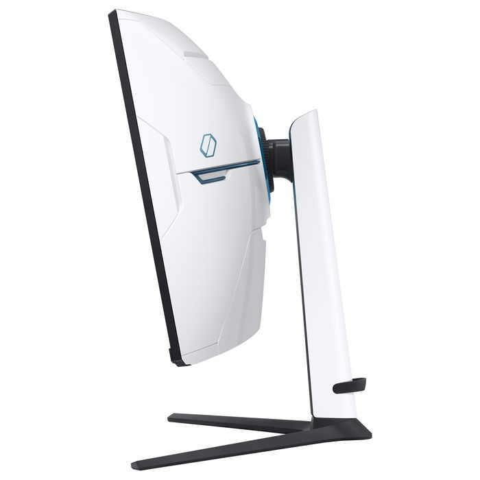 Samsung LS32BG850NPX Monitor Gaming 32 Pulgadas, 4K UHD, Mini-LED, Quantum HDR 2000, 240Hz, 1ms, Curvo 1000R, Freesync Premium Pro, G-Sync Compatible, Blanco