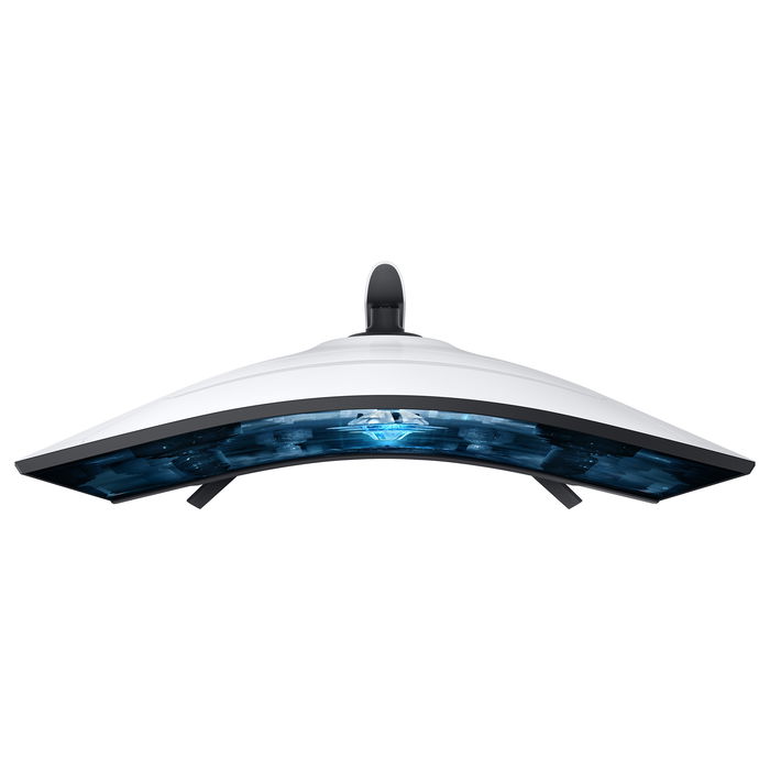 Samsung LS32BG850NPX Monitor Gaming 32 Pulgadas, 4K UHD, Mini-LED, Quantum HDR 2000, 240Hz, 1ms, Curvo 1000R, Freesync Premium Pro, G-Sync Compatible, Blanco