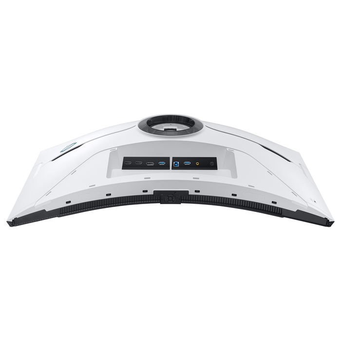 Samsung LS32BG850NPX Monitor Gaming 32 Pulgadas, 4K UHD, Mini-LED, Quantum HDR 2000, 240Hz, 1ms, Curvo 1000R, Freesync Premium Pro, G-Sync Compatible, Blanco