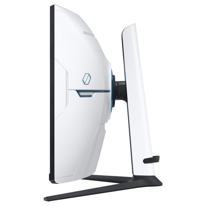 Samsung LS32BG850NPX Monitor Gaming 32 Pulgadas, 4K UHD, Mini-LED, Quantum HDR 2000, 240Hz, 1ms, Curvo 1000R, Freesync Premium Pro, G-Sync Compatible, Blanco