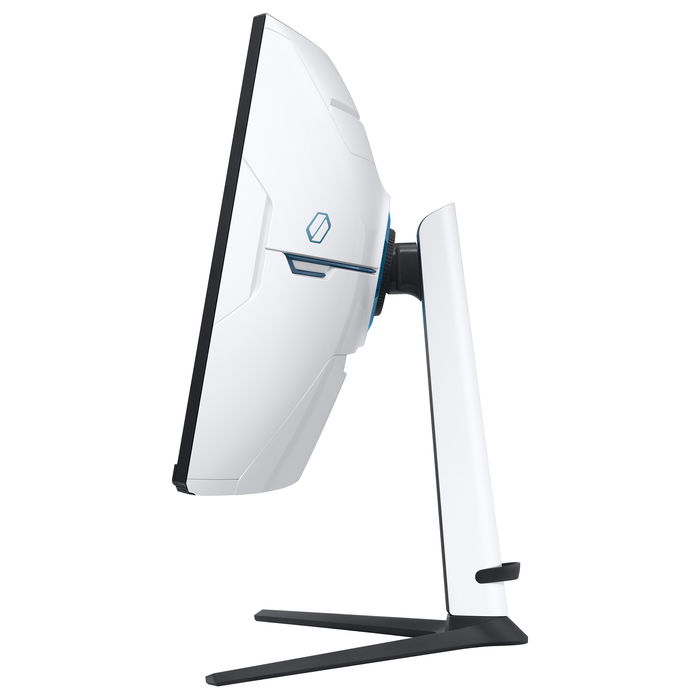 Samsung LS32BG850NPX Monitor Gaming 32 Pulgadas, 4K UHD, Mini-LED, Quantum HDR 2000, 240Hz, 1ms, Curvo 1000R, Freesync Premium Pro, G-Sync Compatible, Blanco