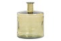 DKD Home Decor Jarrón de Cristal Reciclado Enea Ámbar 30L