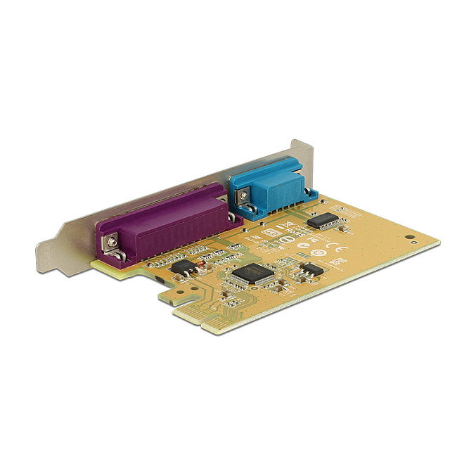 DeLOCK 89446 Tarjeta de expansión PCIe a 1 x Serie y 1 x Paralelo
