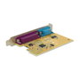 DeLOCK 89446 Tarjeta de expansión PCIe a 1 x Serie y 1 x Paralelo