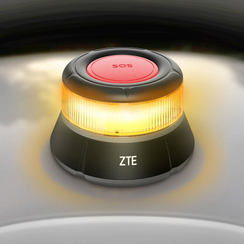 ZTE Baliza V16E1 V16 Homologada para Vehículos con Geolocalización Señal de Peligro Luz Advertencia 360 Grados